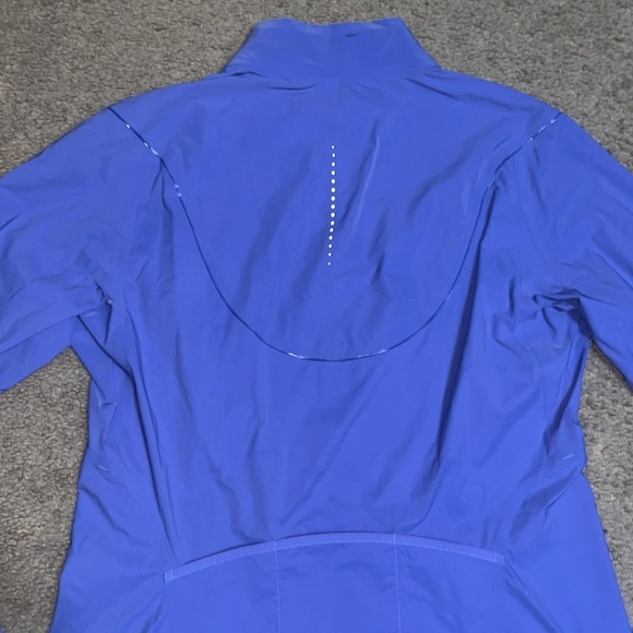 Lululemon Fast and Free Windbreaker SpeedWeave Jacket Charged Indigo 10 - Picture 6 of 9